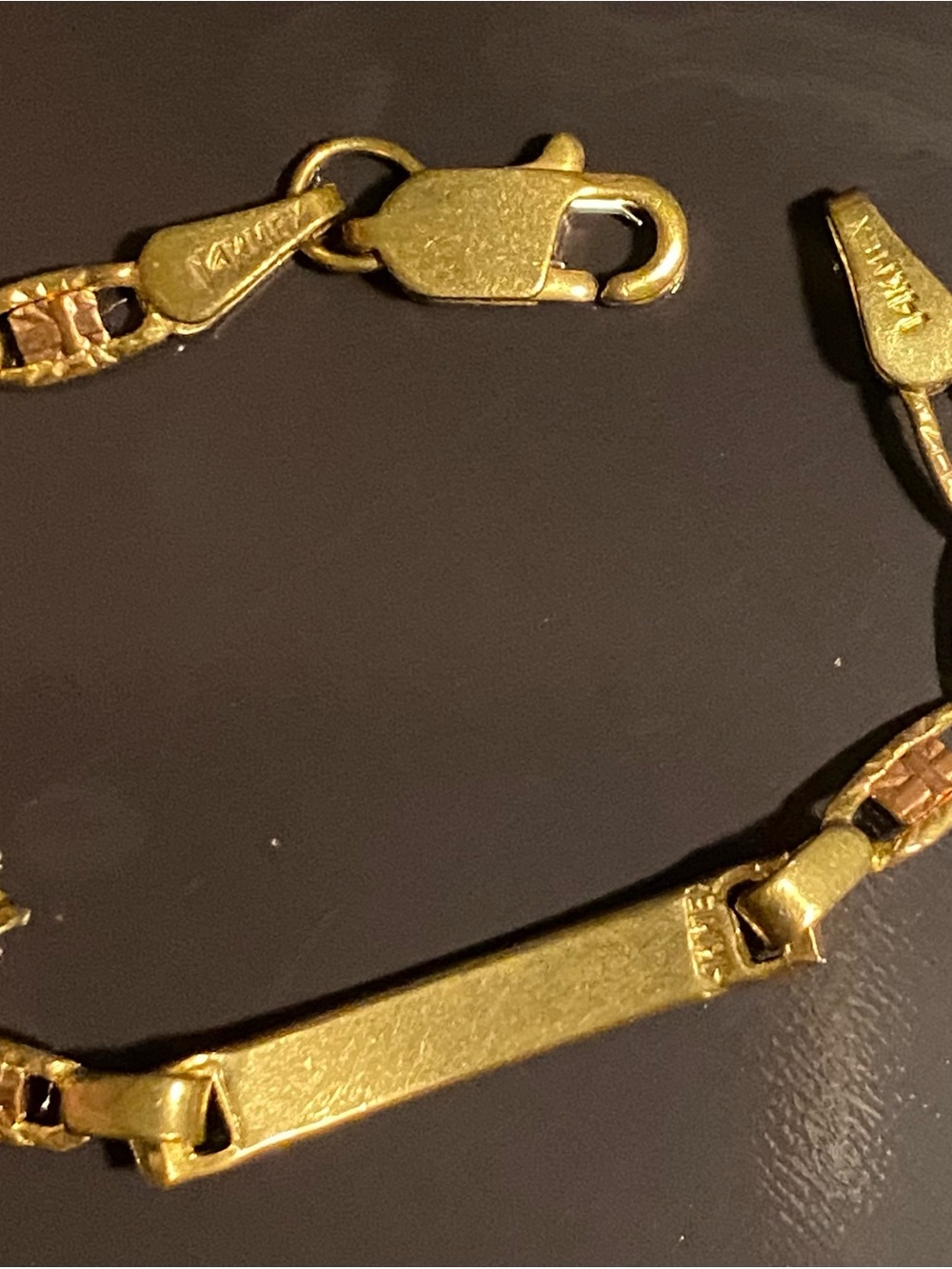 Gold-Plated Women's ID Bracelet - Elegant Everyday Jewelry